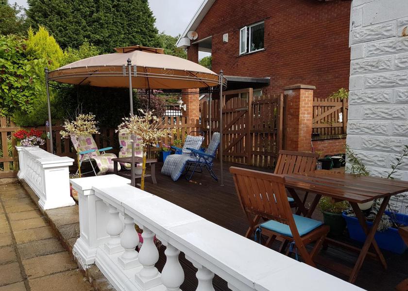 Wales Bridgend balcony/terrace