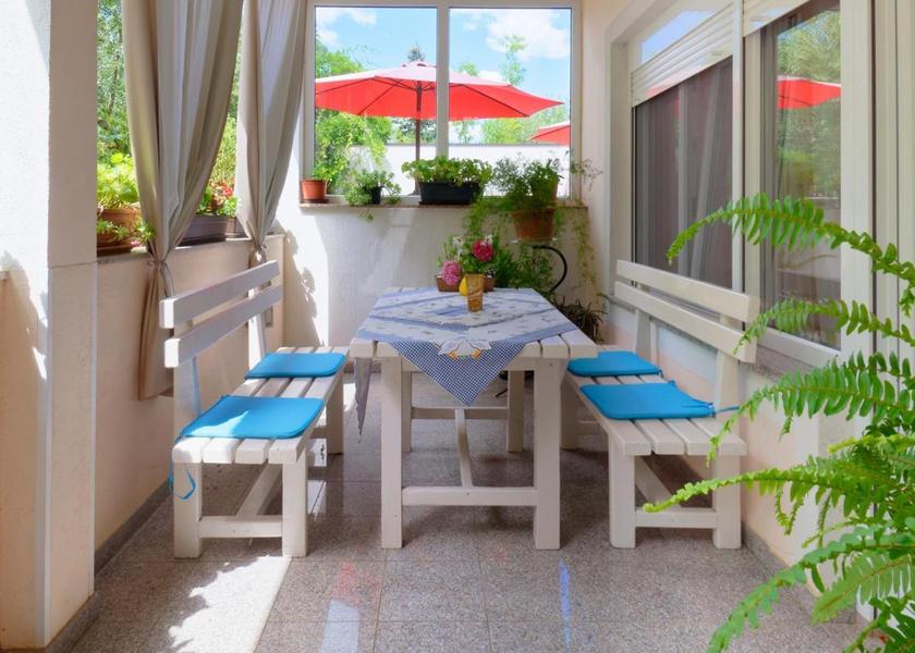 Istria County Umag balcony/terrace