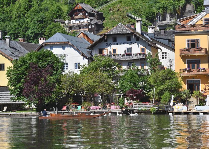 Upper Austria Hallstatt exterior view