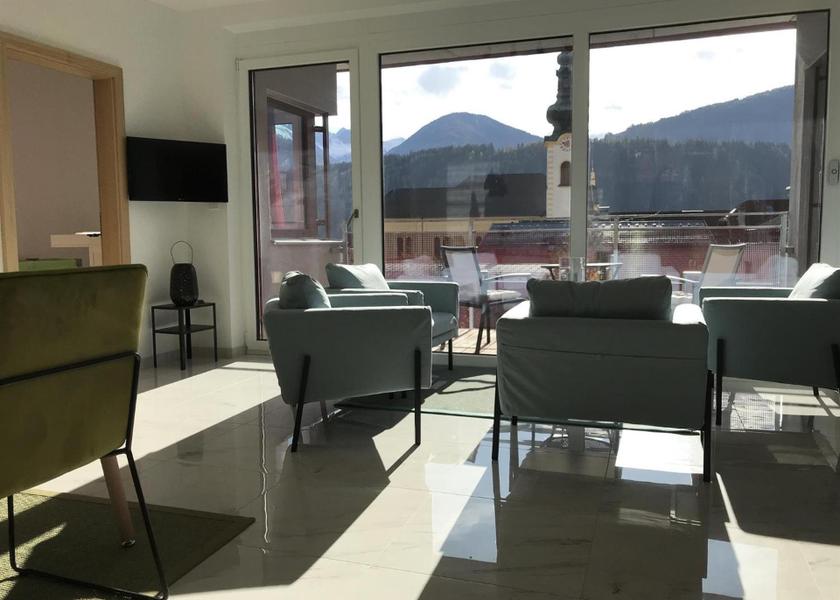 Tyrol Zirl shared lounge/tv area