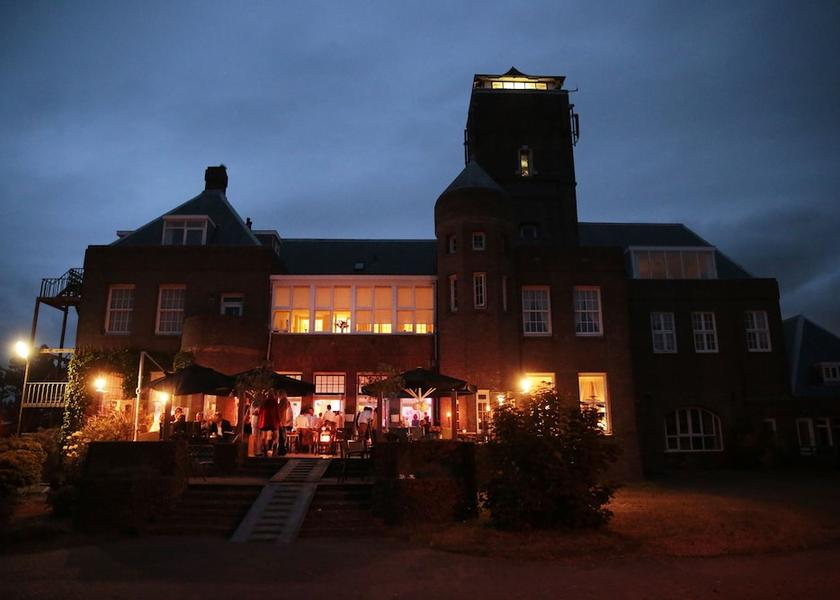North Holland Bergen aan Zee Front of property - evening/night
