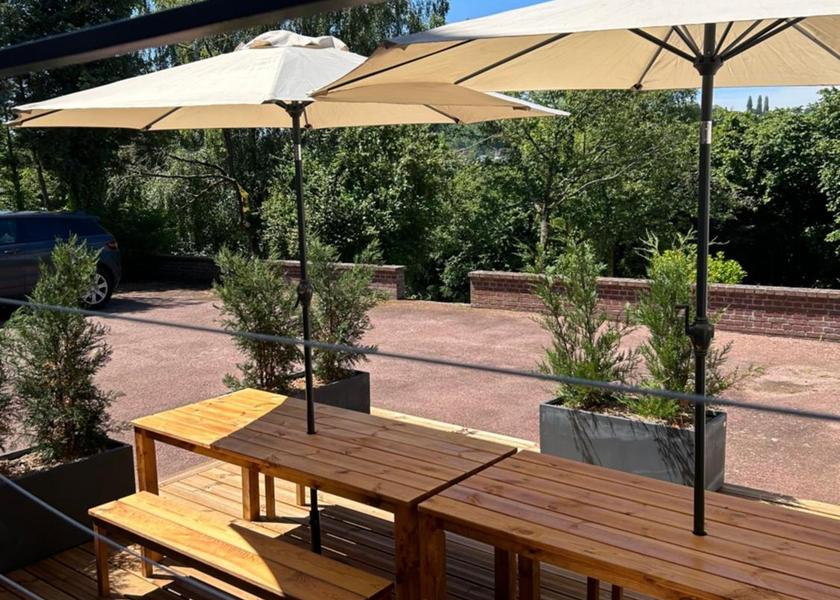 Normandy Lisieux balcony/terrace