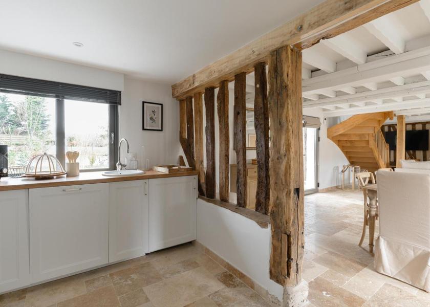 Normandy Honfleur kitchen