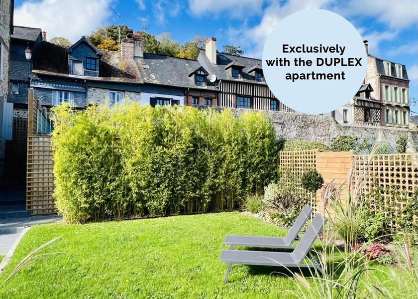 Normandy Honfleur garden