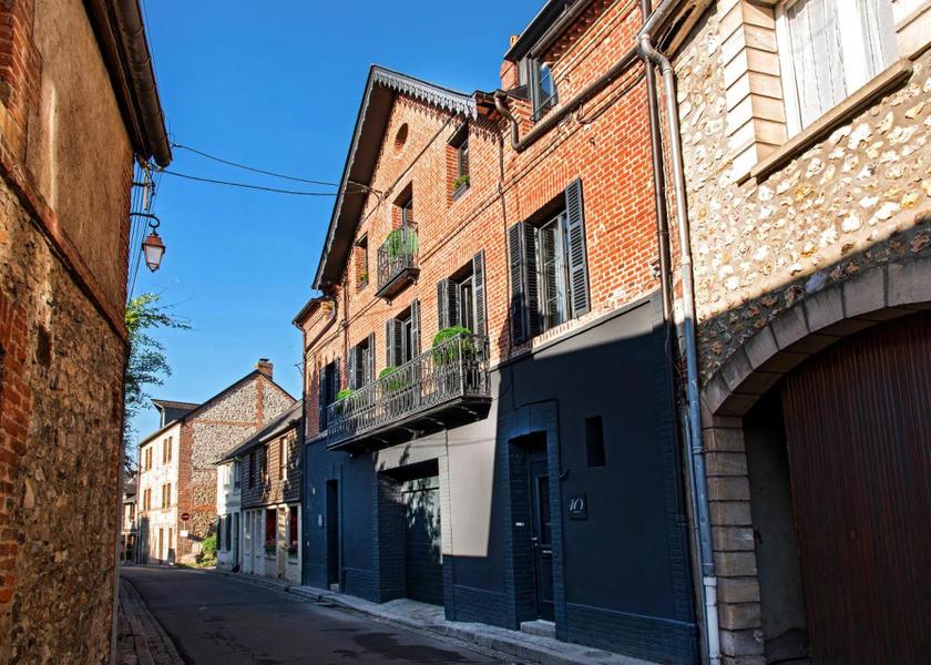 Normandy Honfleur exterior view