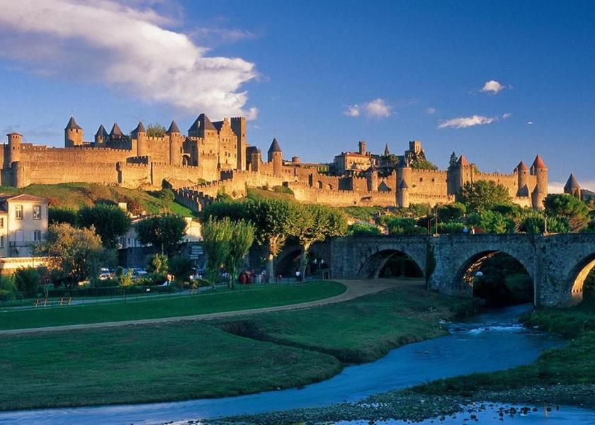 Occitanie Carcassonne view