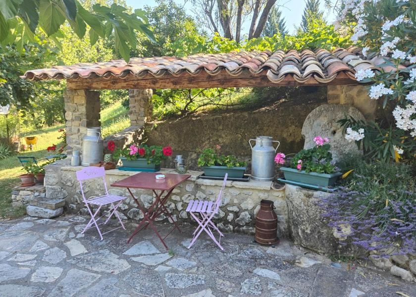 Auvergne-Rhone-Alpes Buis-les-Baronnies garden