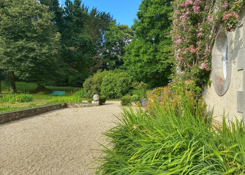 Brittany Fouesnant garden