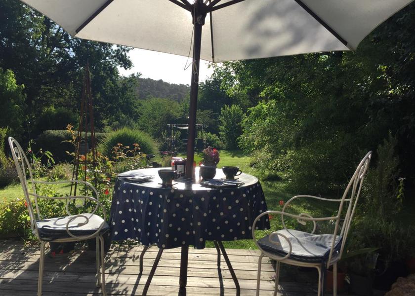 Brittany Rochefort-en-Terre balcony/terrace