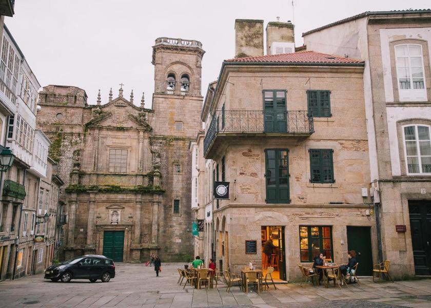 Galicia Santiago de Compostela exterior view
