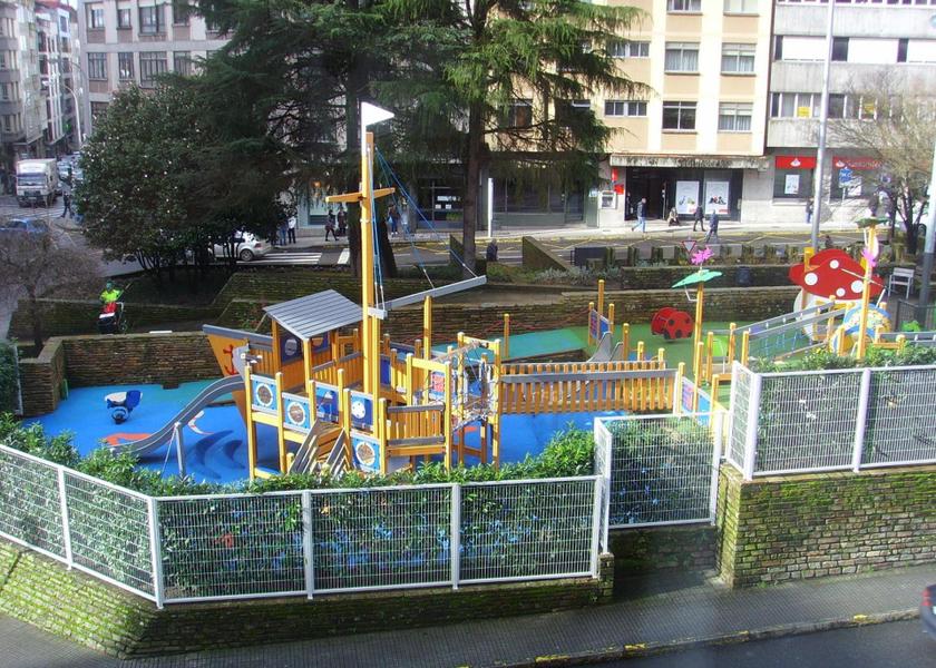 Galicia Santiago de Compostela playground