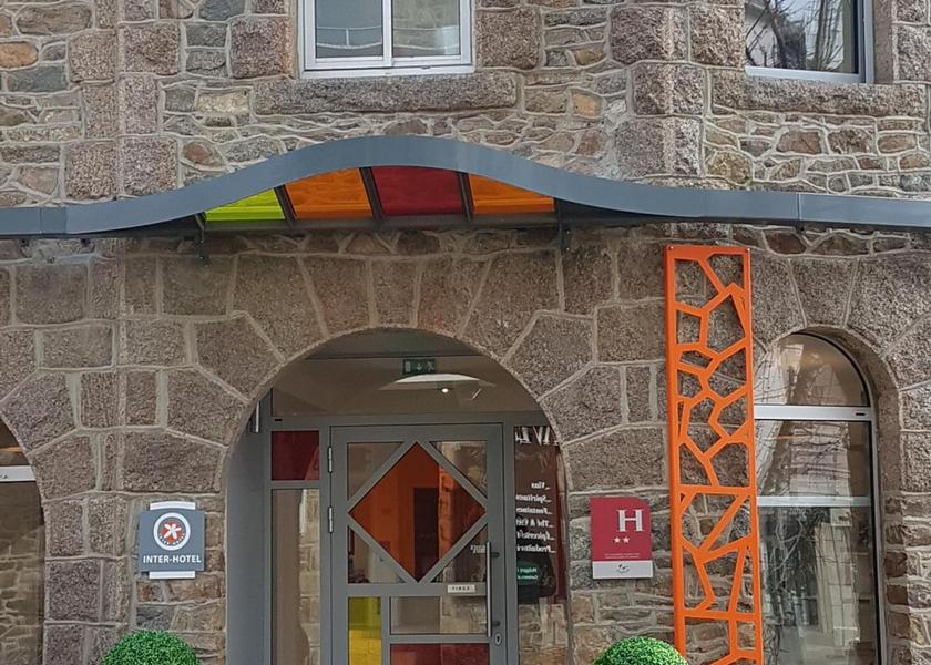 Brittany Perros-Guirec entrance