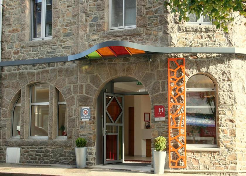 Brittany Perros-Guirec entrance