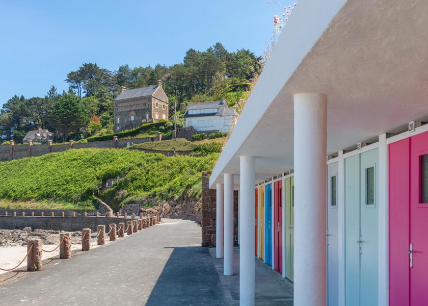 Brittany Perros-Guirec surrounding environment