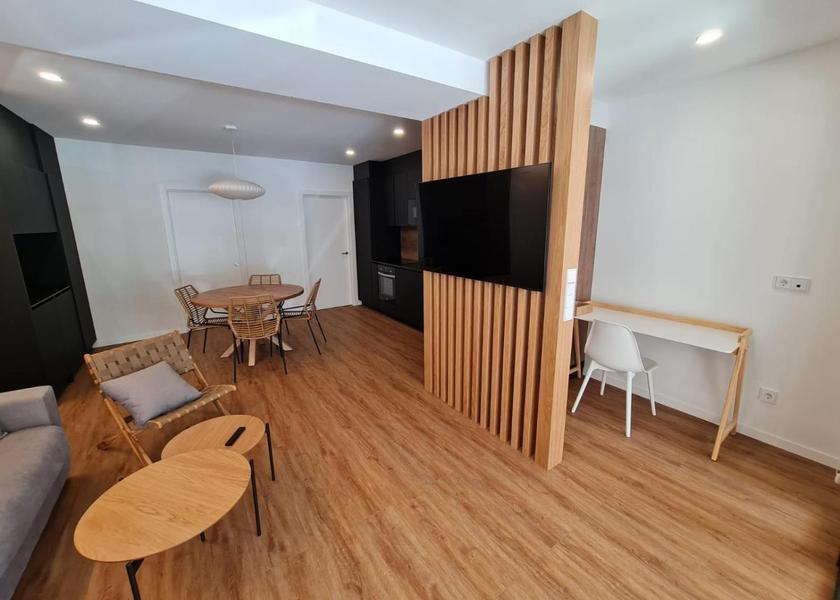 Galicia Sanxenxo shared lounge/tv area