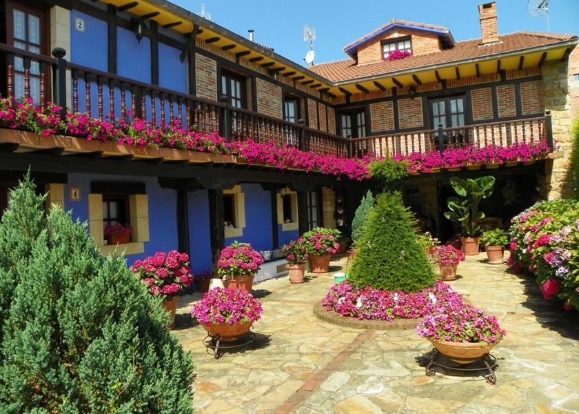 Cantabria Santillana del Mar exterior view