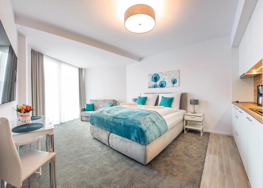 West Pomeranian Voivodeship Kolobrzeg Studio z częściowym widokiem na morze