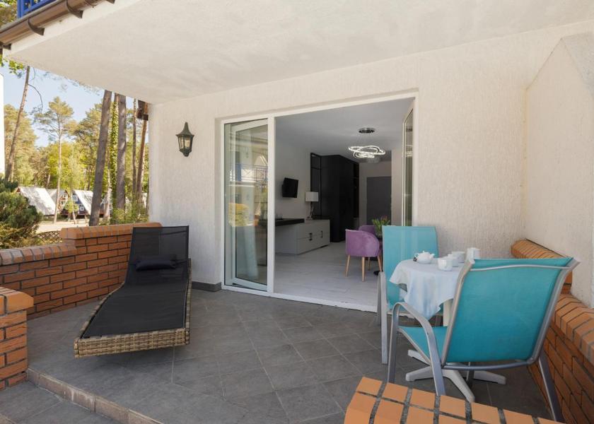 West Pomeranian Voivodeship Rewal balcony/terrace