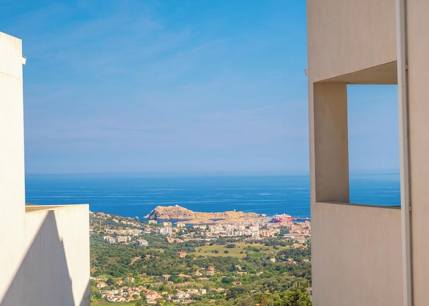 Corsica Santa-Reparata-di-Balagna City view from property