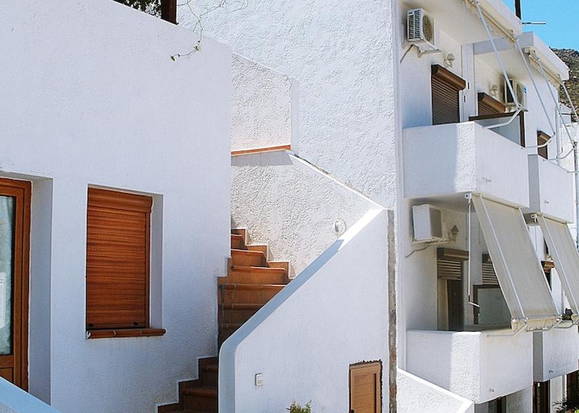 South Aegean Tilos Front of property