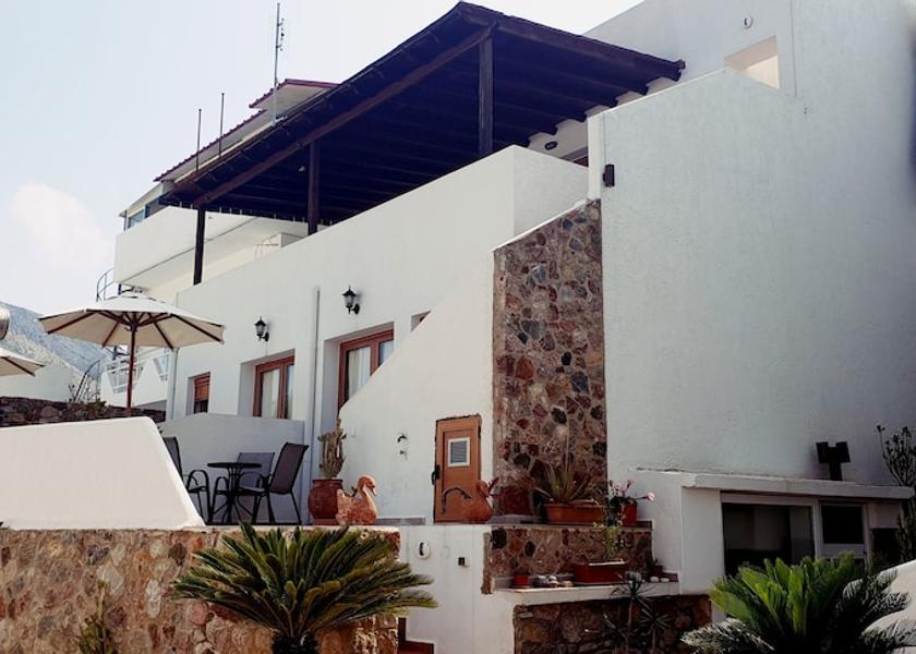 South Aegean Tilos Front of property