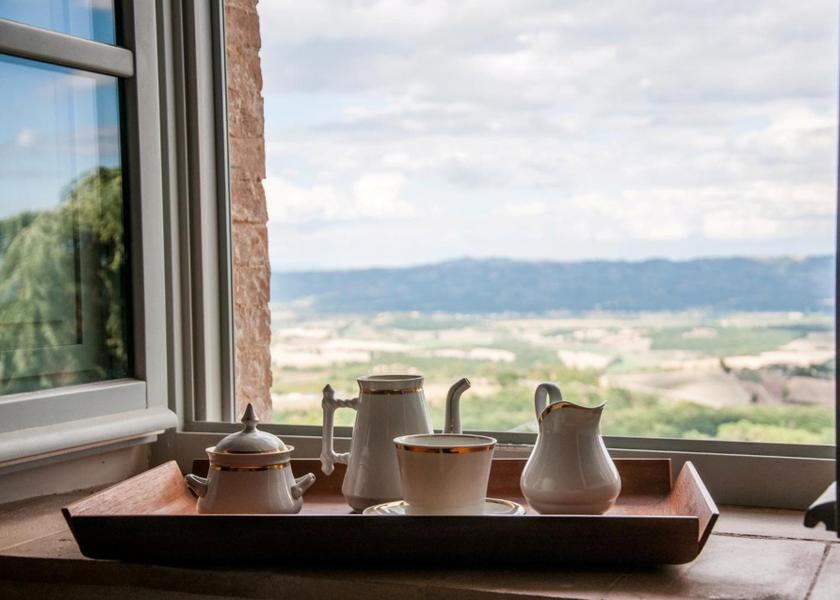 Tuscany San Casciano dei Bagni view