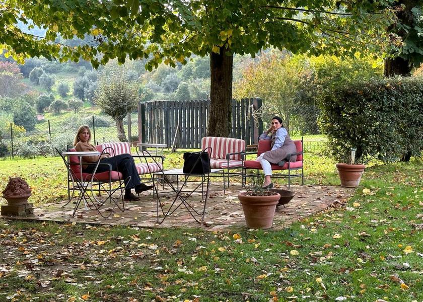 Tuscany San Casciano dei Bagni view