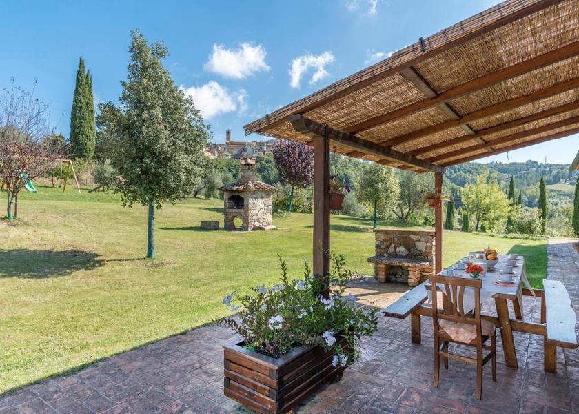 Tuscany San Casciano dei Bagni garden