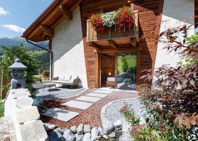 Lombardy Bormio garden