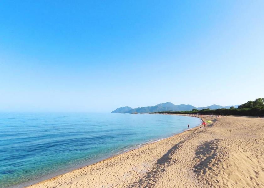 Sardinia Bari Sardo beach