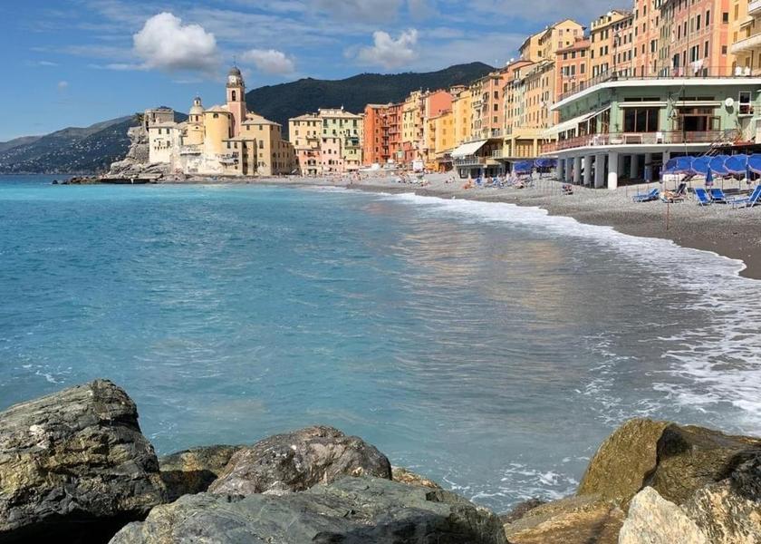Liguria Camogli beach