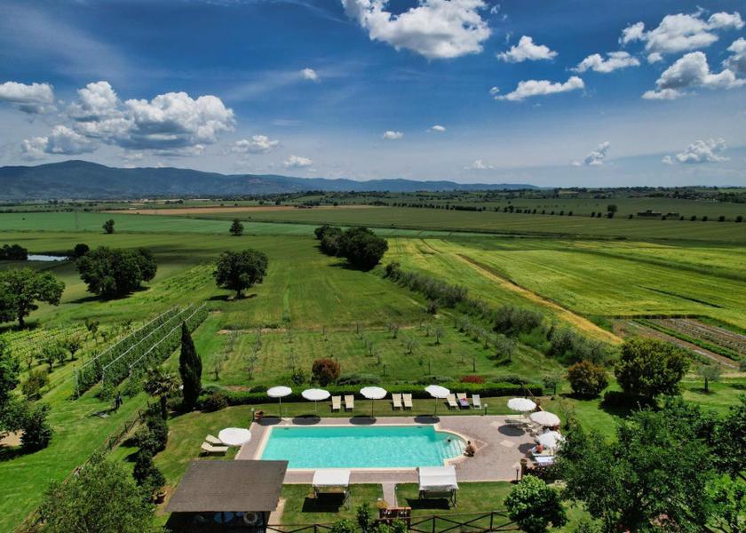 Tuscany Castiglion Fiorentino exterior view