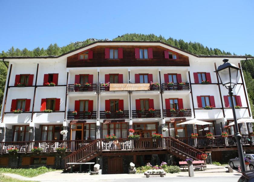 Valle d'Aosta Gressoney-La-Trinite entrance