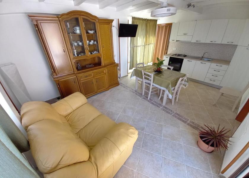 Sicily Lampedusa shared lounge/tv area