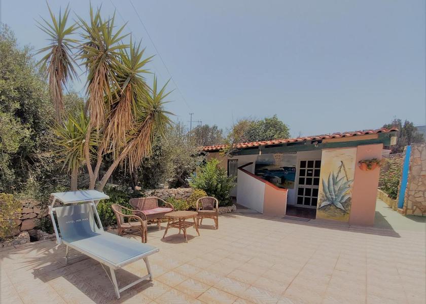 Sicily Lampedusa exterior view