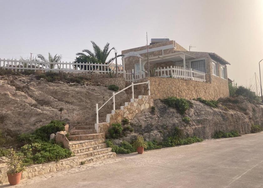 Sicily Lampedusa exterior view