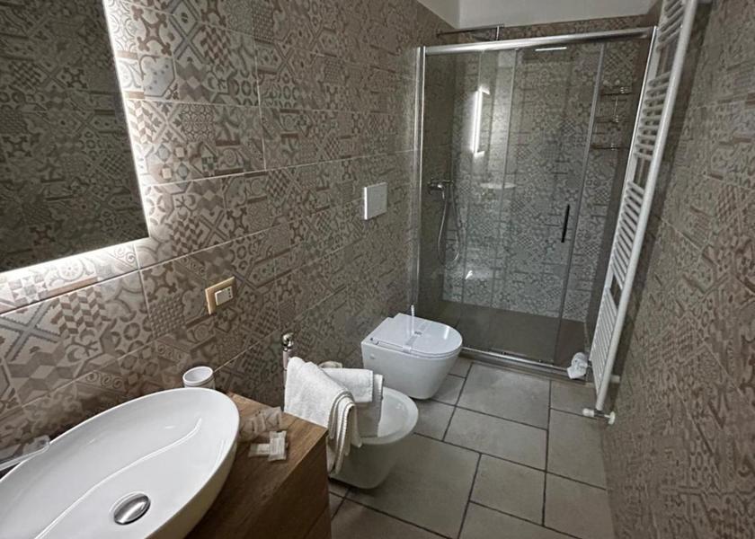 Puglia Pulsano Quadruple Room with Private Bathroom