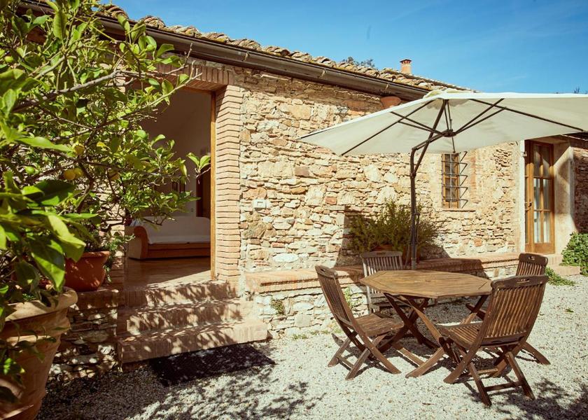 Tuscany Rapolano Terme garden