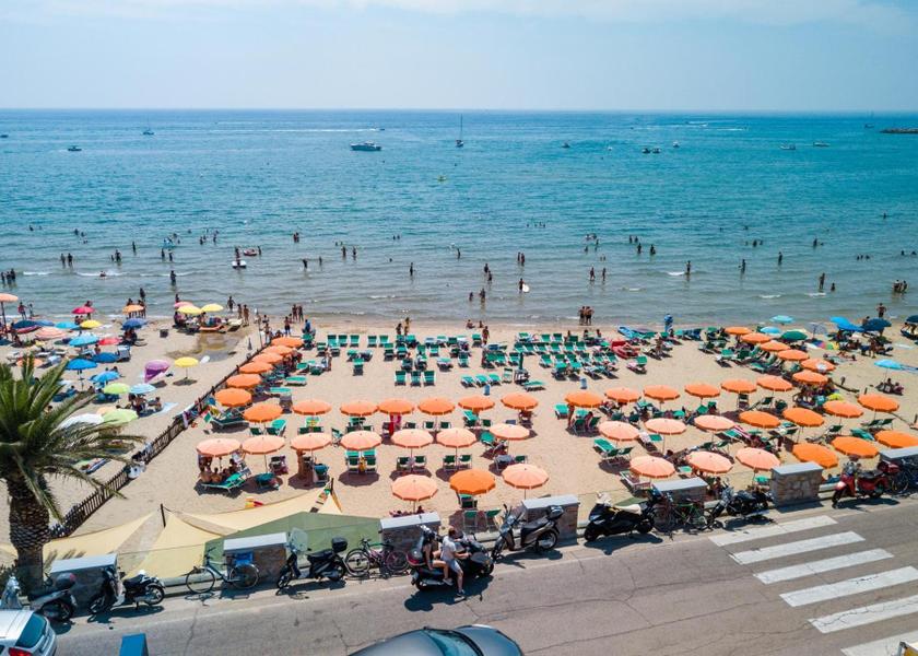 Lazio San Felice Circeo beach