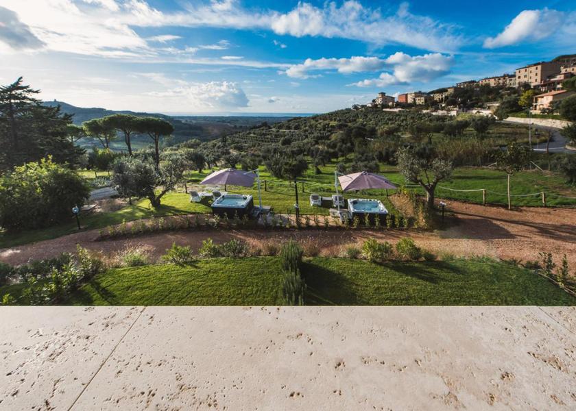 Tuscany Castagneto Carducci view