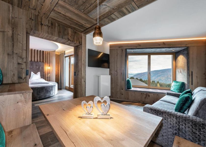 Trentino-Alto Adige Rio di Pusteria Suite with Canopy Bed and Mountain View