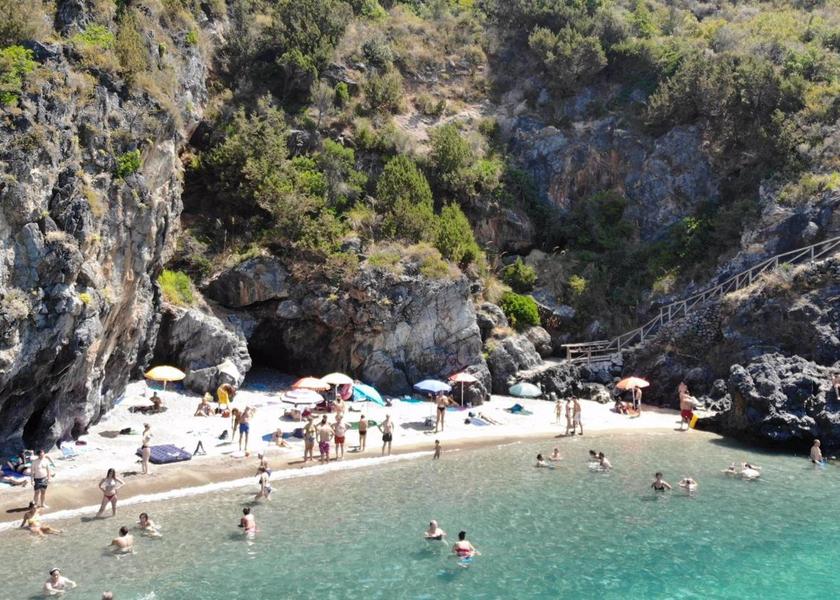 Campania Camerota beach