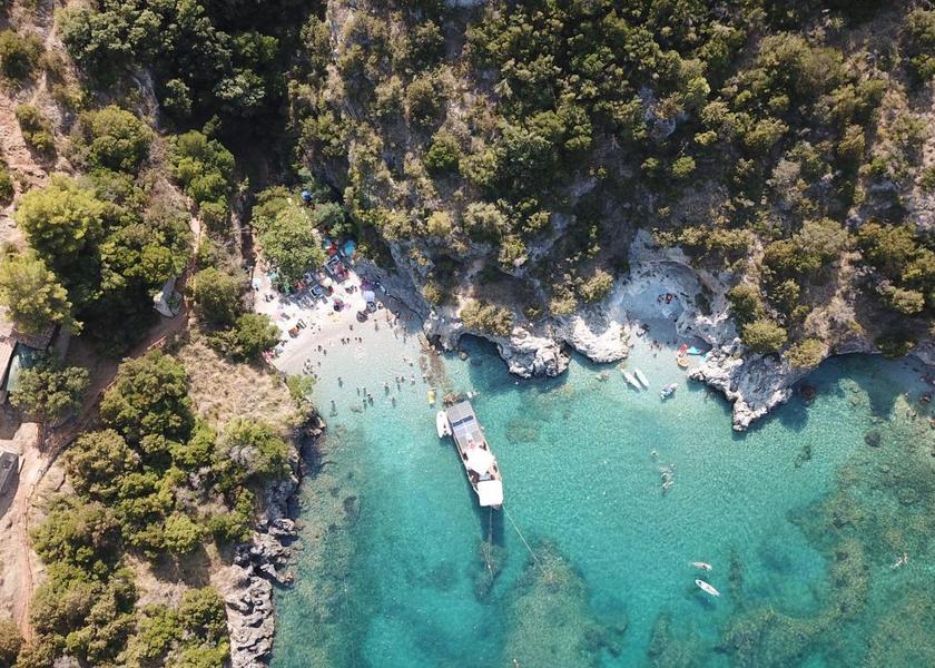 Campania Camerota beach