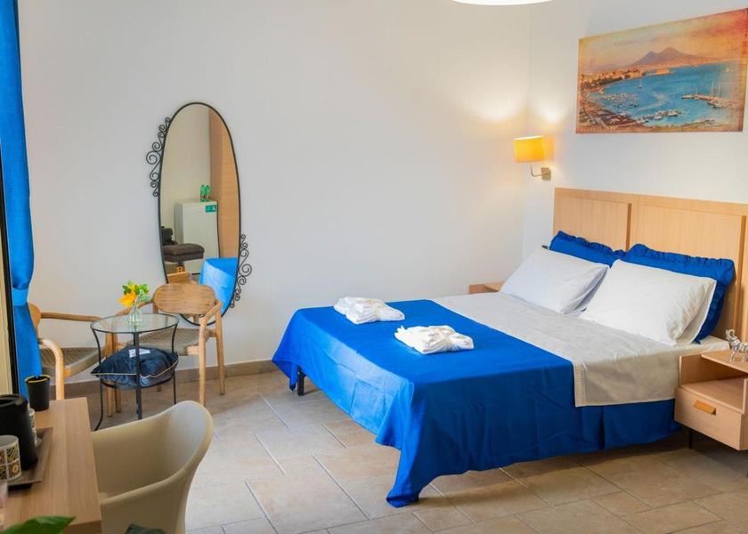 Campania Portici Queen Room with Sea View