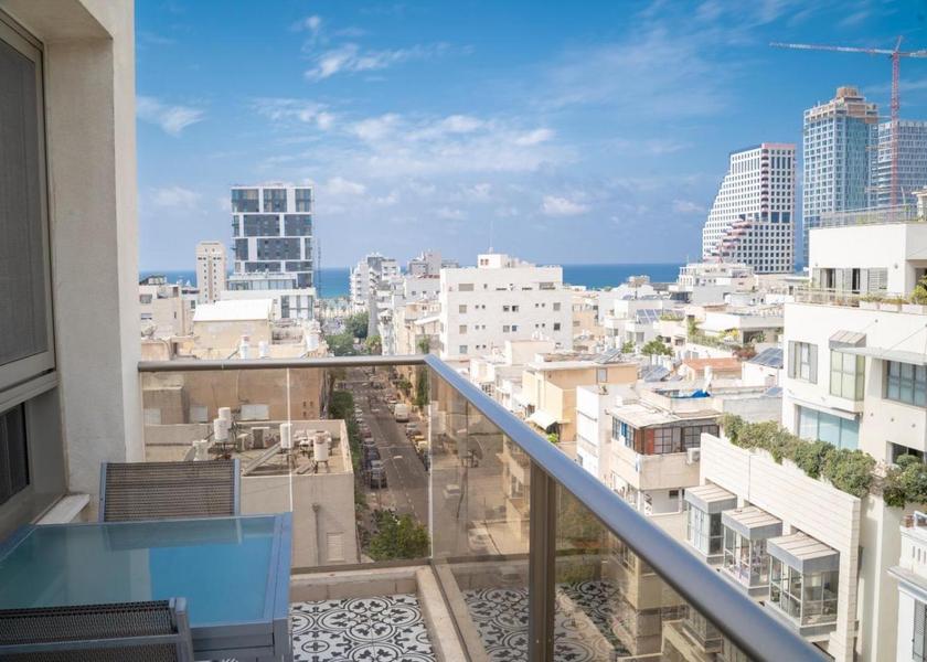 Tel Aviv Tel Aviv Two-Bedroom Apartment with City View