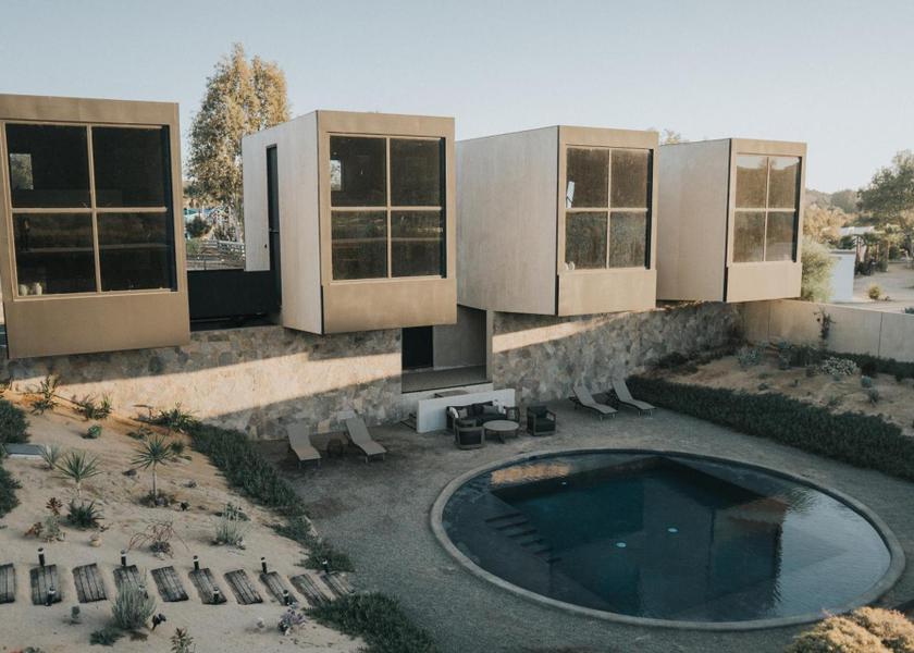Baja California Valle de Guadalupe exterior view