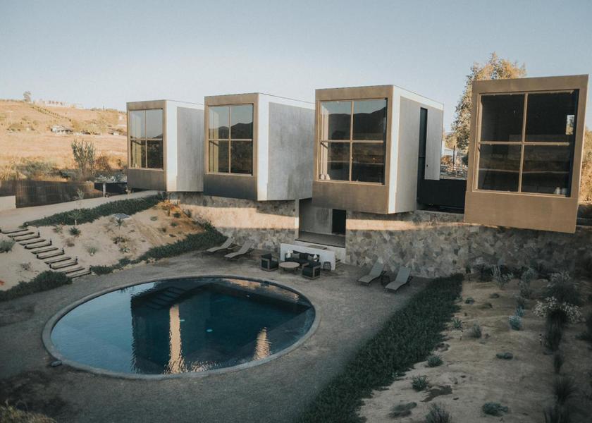 Baja California Valle de Guadalupe view