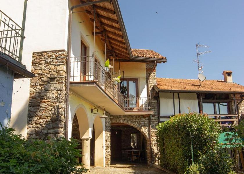 Piedmont Nebbiuno exterior view