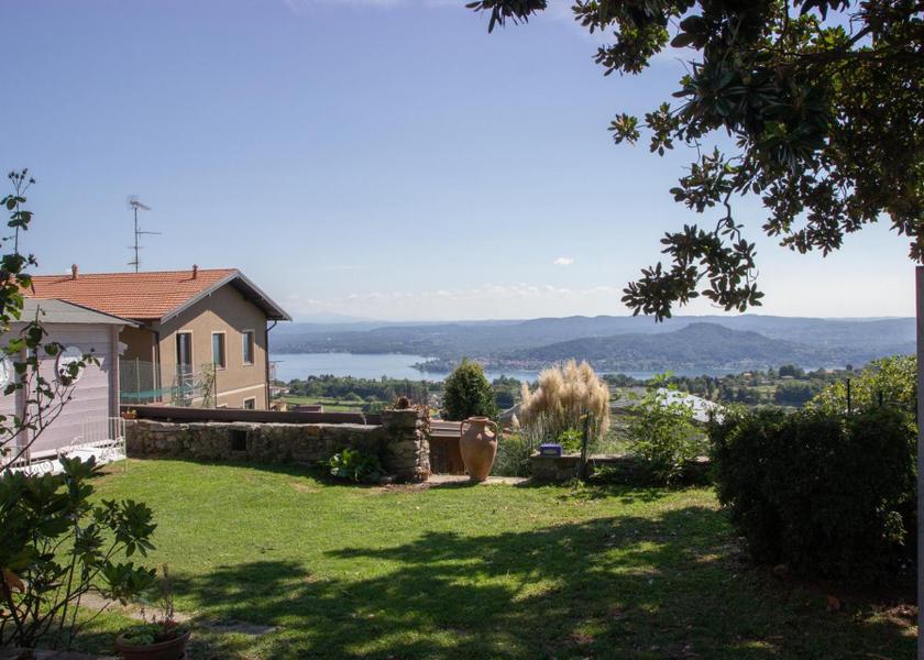 Piedmont Nebbiuno view