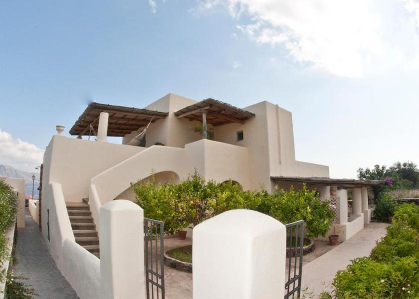 Sicily Santa Marina Salina exterior view